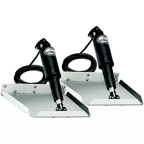 12″ x 12″ Edge Mount Electric Electropolished Trim Tab Kit w/o Switch