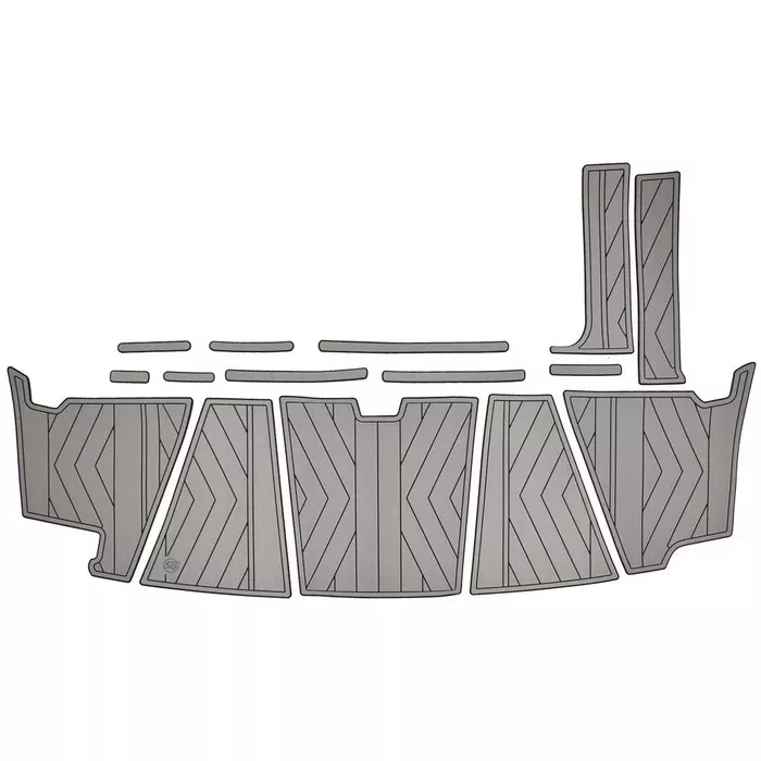 2020 Monterey 378 SS Boat Non-Skid Swim Platform Mats | SeaDek Gray (Kit)