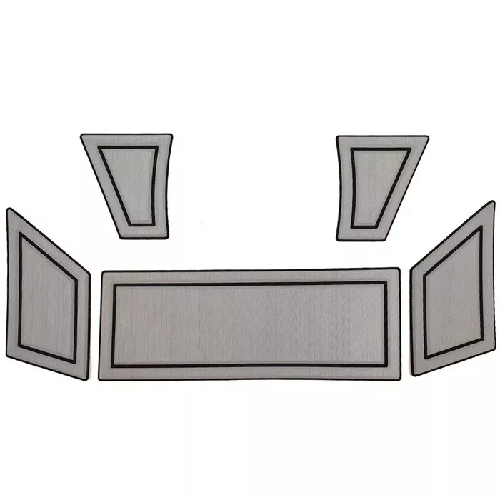 2020 Moomba Boat Non-Skid Transom Mats 119132 | MM / MK Gray (5Pc)