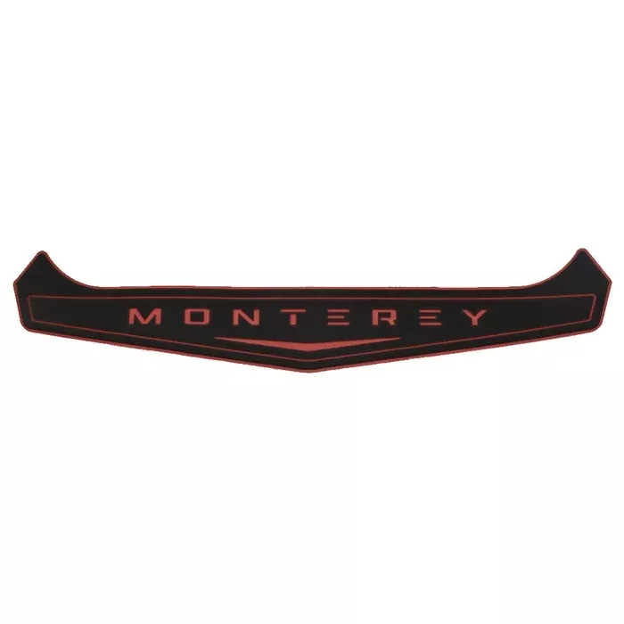 2025 Monterey Elite 27 Boat Accent Mat 25190142-00-SEAD | Black / Red