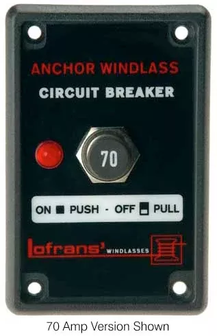 35 AMP THERMAL CIRCUIT BREAKER AND PANEL