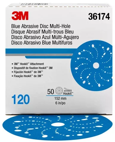 3M Center Hkt Abr Dsc Df 6″ 120Gr (50) 7100091245