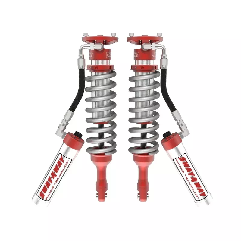 aFe Power Sway-A-Way Extended Travel 2.5 Front Coilover Shocks w/ Compression Adjusters for Toyota 4Runner, FJ Cruiser & Tacoma