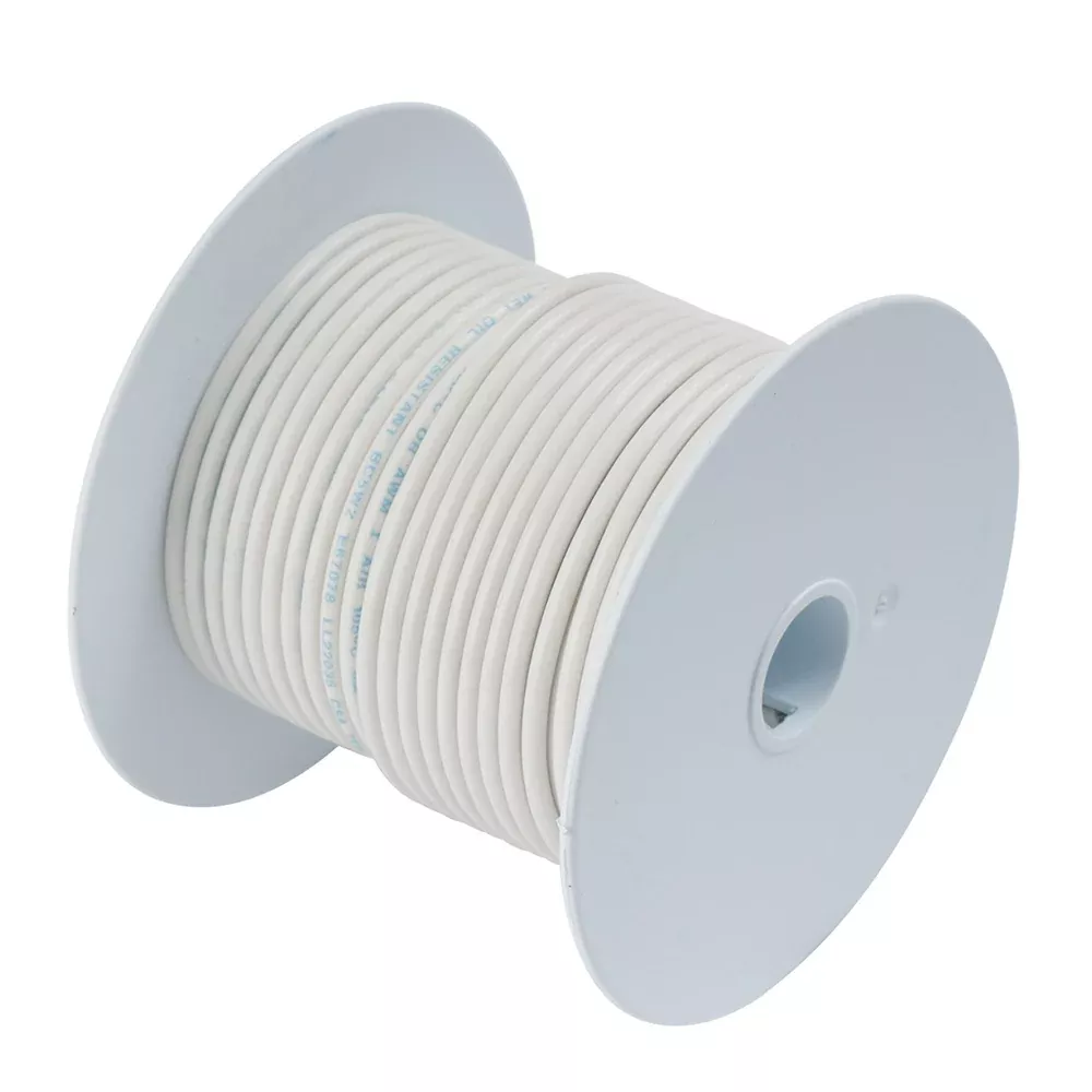 Ancor White 6 AWG Tinned Copper Wire - 250' [112725]