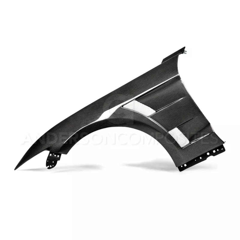 Anderson Composites 15-16 Ford Mustang Type-AT Fenders (0.4in Wider)