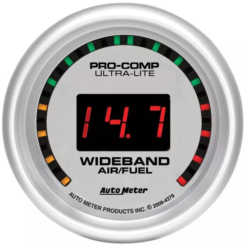 Autometer Ultra-Lite 52mm Digital Wideband Air/Fuel Ratio Street Gauge