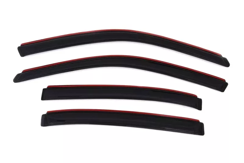 AVS 04-07 Chevy Malibu Ventvisor In-Channel Front & Rear Window Deflectors 4pc - Smoke