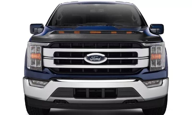 AVS 21-22 Ford F-150 Low Profile Aeroskin Lightshield Pro - Black