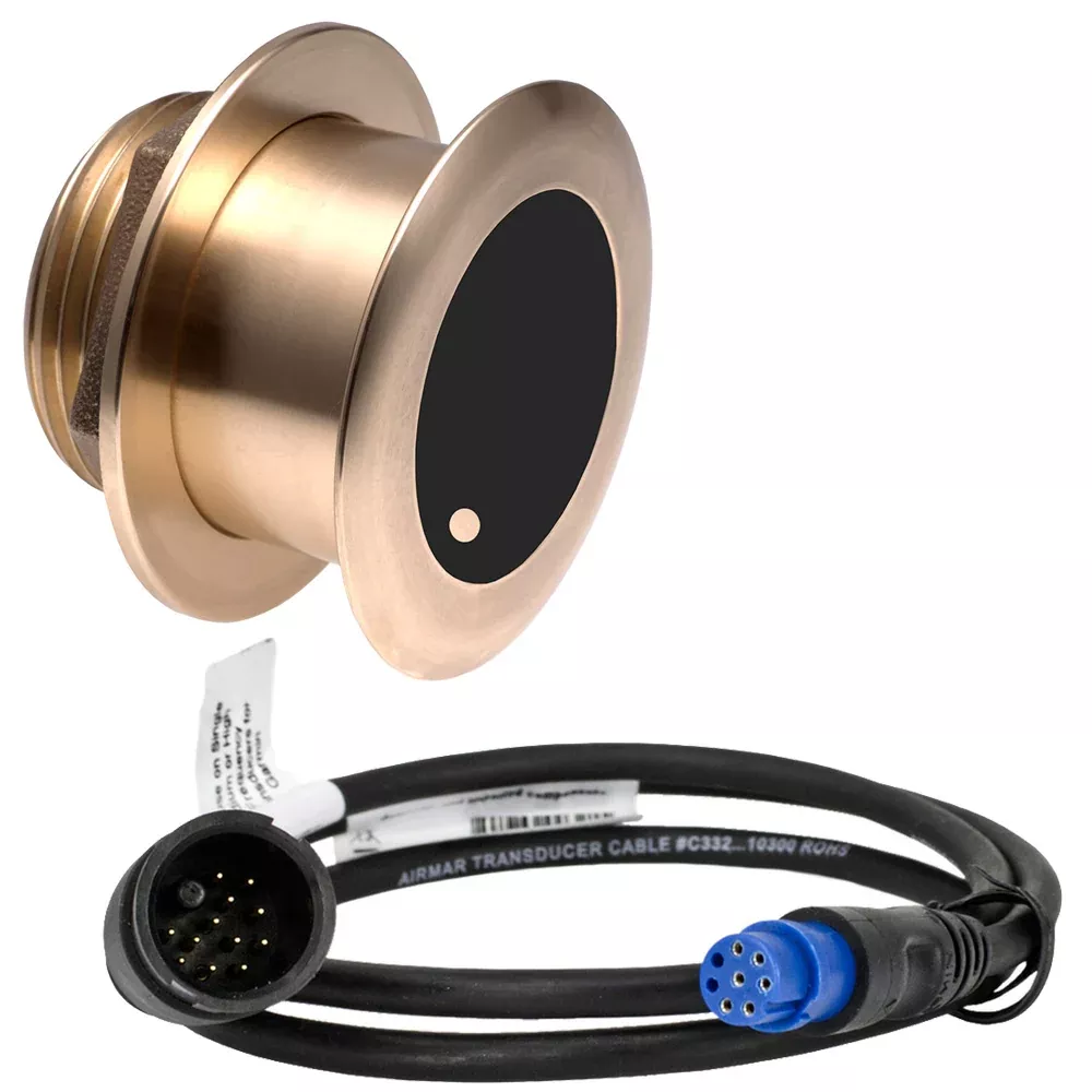 B175L Bronze 0 Degree Thru-Hull 1kW f/Garmin w/8-Pin Connector [B175C-0-L-8G]