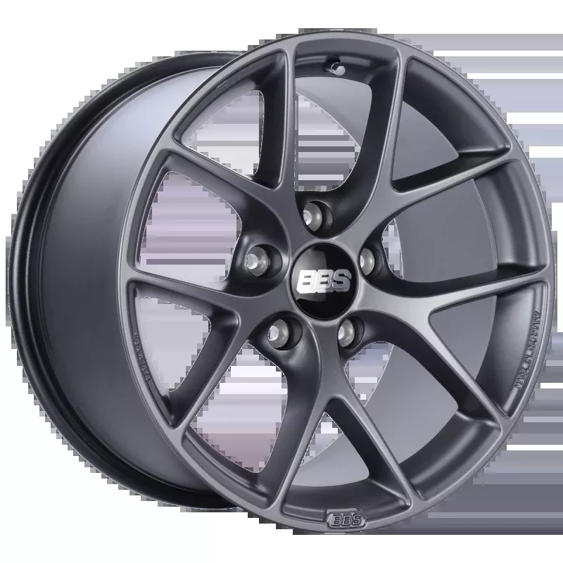 BBS SR 18x10 5x130 ET41 CB71.6 Satin Grey Wheel