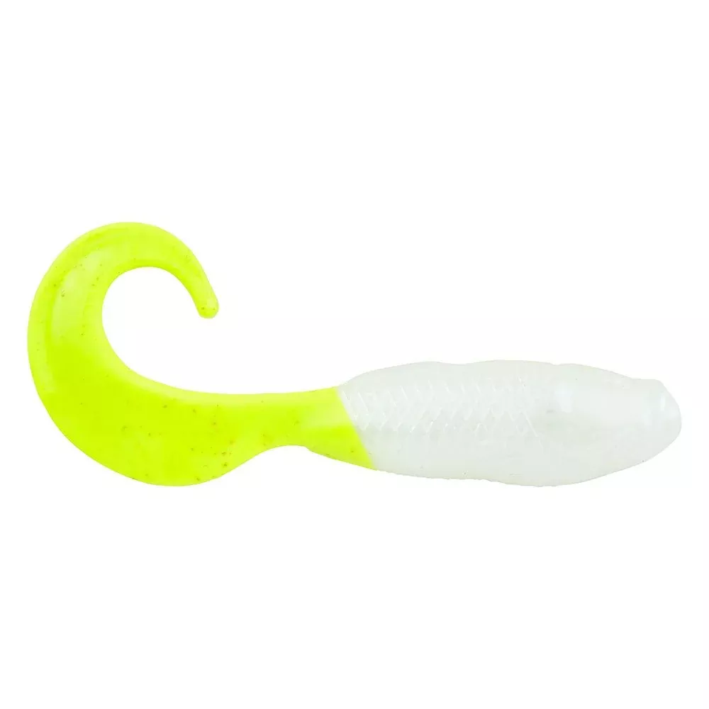 Berkley Gulp! Saltwater Swimming Mullet - 6" - Pearl White/Chartreuse [1519968]