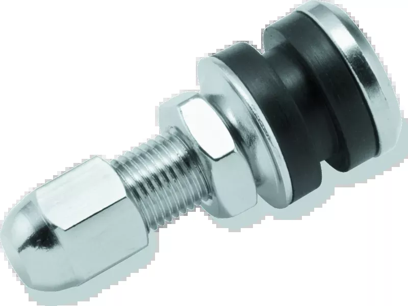 BikeMaster Valve Stem Chrome Tubeless