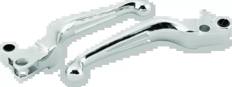 Bikers Choice 96-16 BigTwin 96-03 XL Chrome Slotted Lever Set Cable Clutch Only