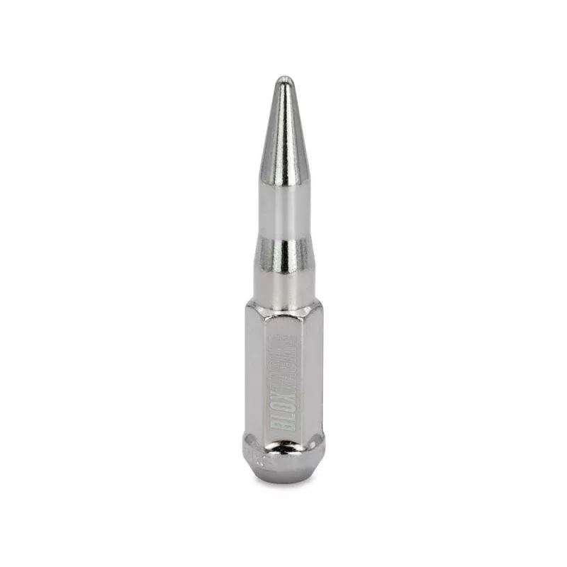 BLOX Racing Original Spike Forged Lug Nut 14x1.5mm - Chrome 20 Piece
