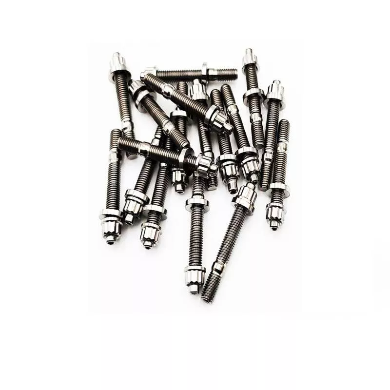 BLOX Racing Xtreme Titanium Studs M8x1.25x55mm 8 Piece Set