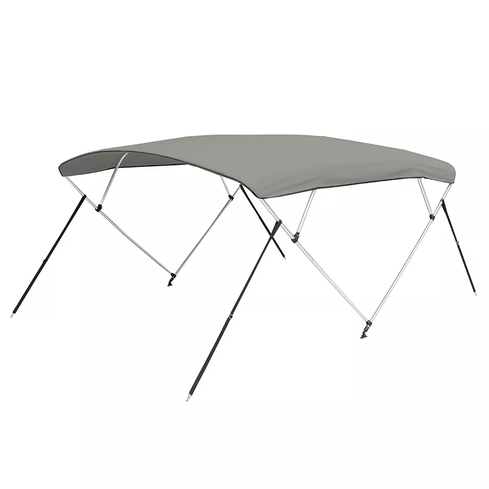 Carver 3 Bow 5481U Bimini Top with Boot - Cadet Grey Acrylic [A5481UB-10]