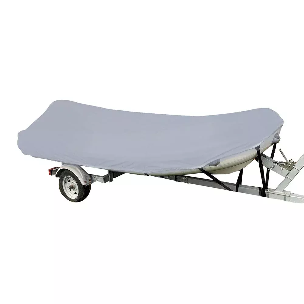 Carver Poly-Flex II Styled-to-Fit Boat Cover f/12.5 Sport-Type Inflatable Boats - Grey [7INF12F-10]