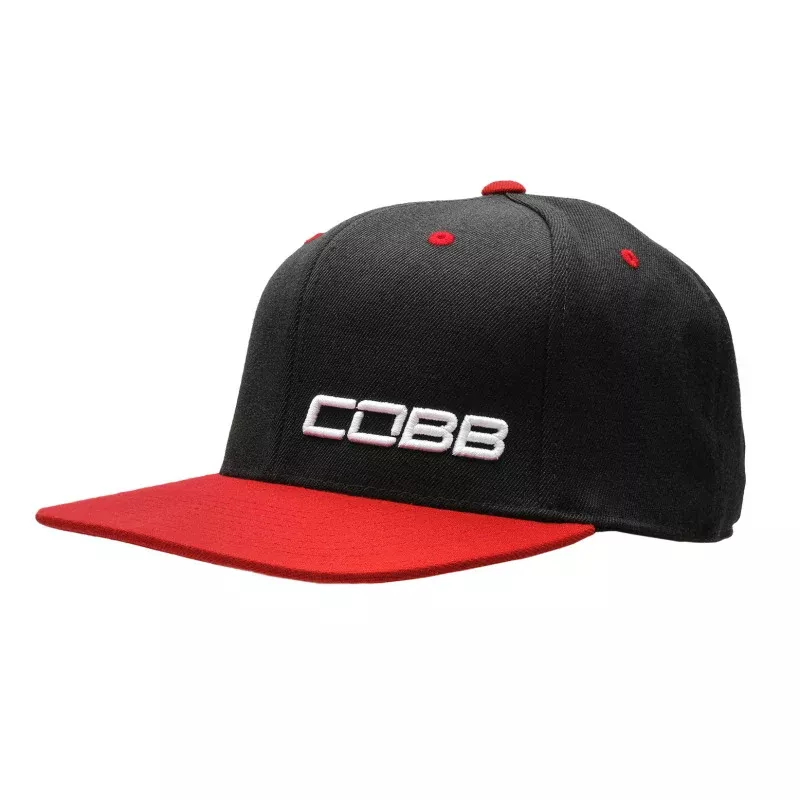 Cobb Tuning Black/Red Snapback Cap