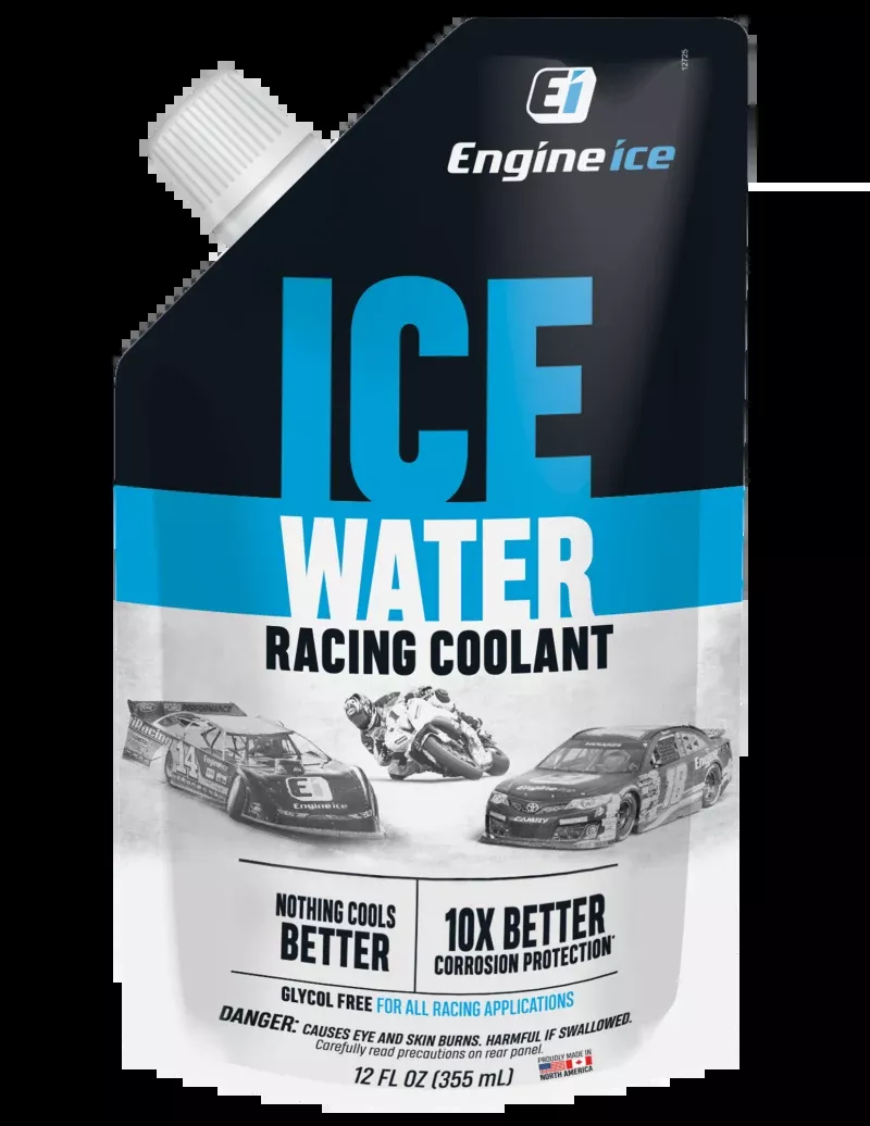 Engine Ice Ice Water Pouch Blue 12oz