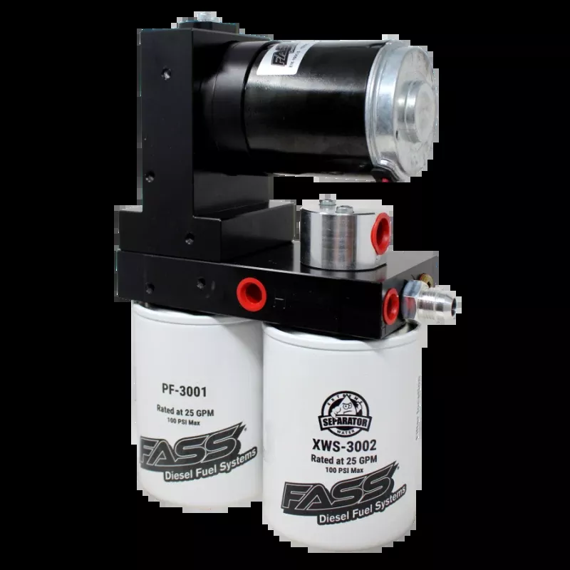 FASS Class 8 165gph/16-18psi Titanium Signature Series Fuel Air Separation System