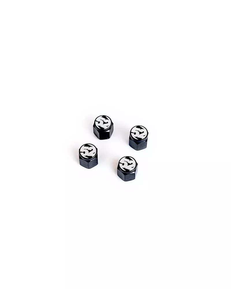 Fifteen52 Valve Stem Cap Set - Black - 4 Pieces