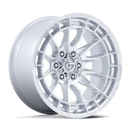 Fuel 1PC FC888 Revolt 18x9 Wheel, 6x135 Bolt Pattern, +20 Offset, Hyper Silver Machined Face