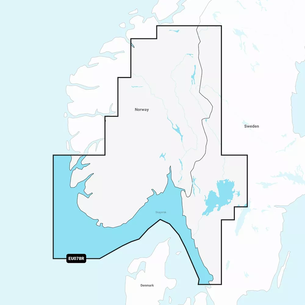 Garmin Navionics+ NSEU078R - Oslo, SkagerrakHaugesund - Marine Chart [010-C1244-20]