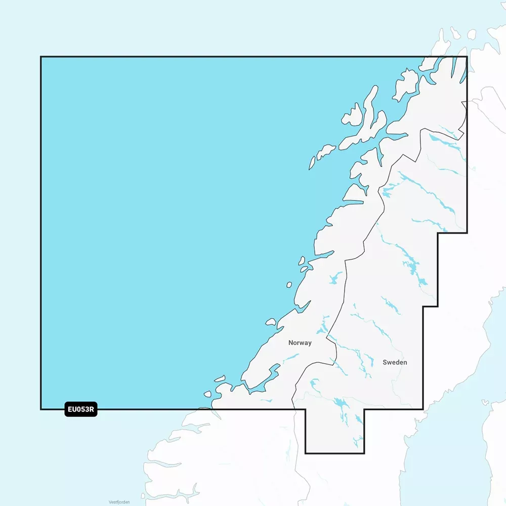 Garmin Navionics Vision+ NVEU053R - Norway, Trondheim to Tromso - Marine Chart [010-C1252-00]