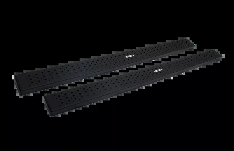 Go Rhino HD SideSteps - Textured Black - 87in