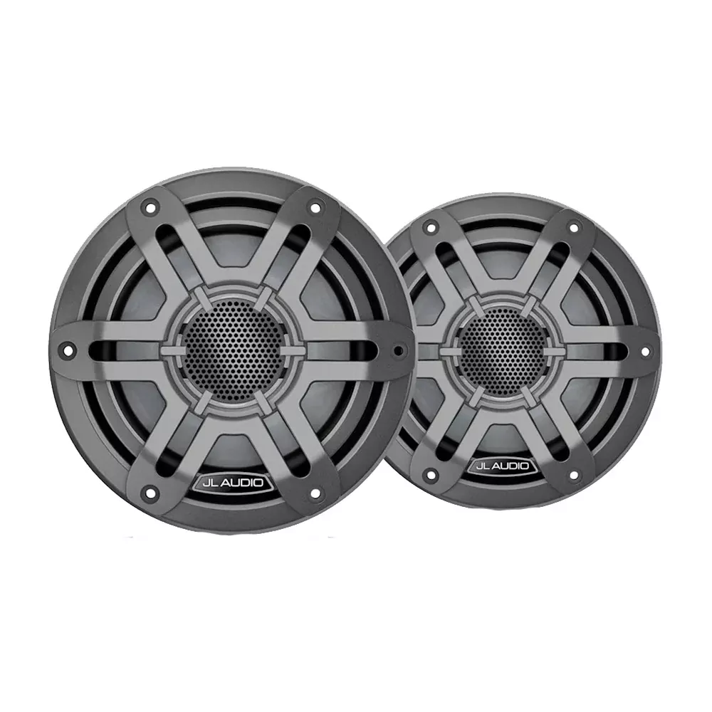 JL Audio M200 Marine Speakers 6.5" w/Grey Sport Grille [010-04753-01]