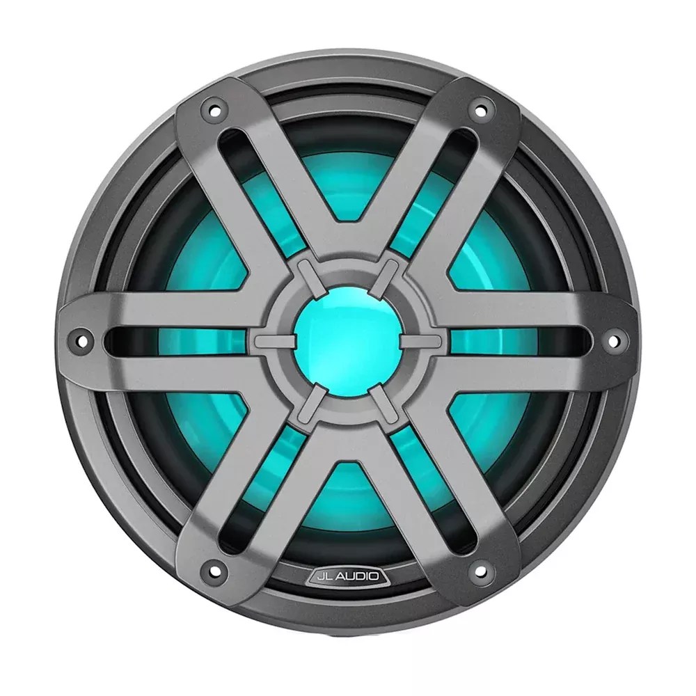 JL Audio M200 Marine Subwoofer 10" w/LEDGrey Sport Grille [010-04759-01]