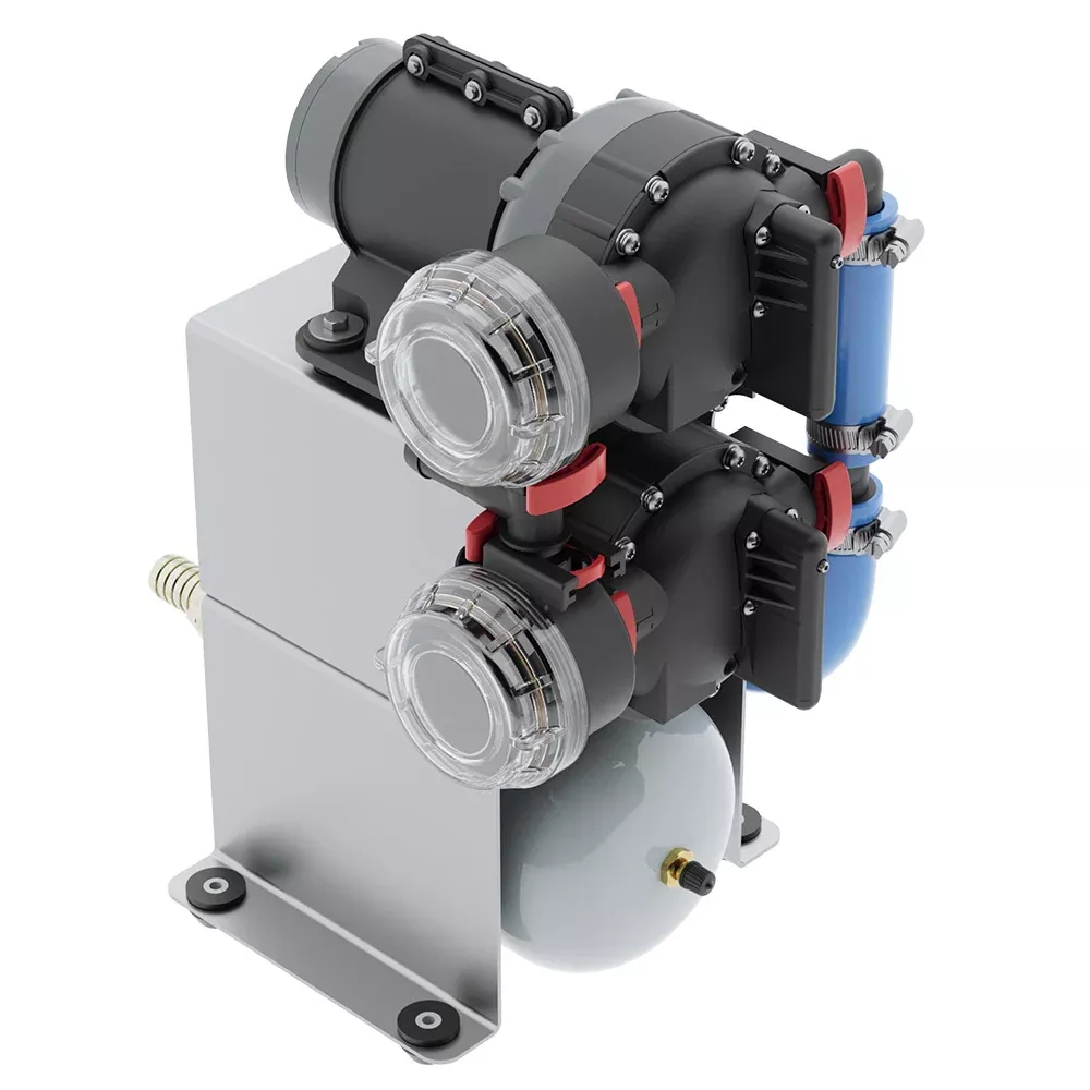 Johnson Pump Aqua Jet II Duo 2L WPS - 10.4 GPM - 24V - 2.8 Bar [10-25005-02]