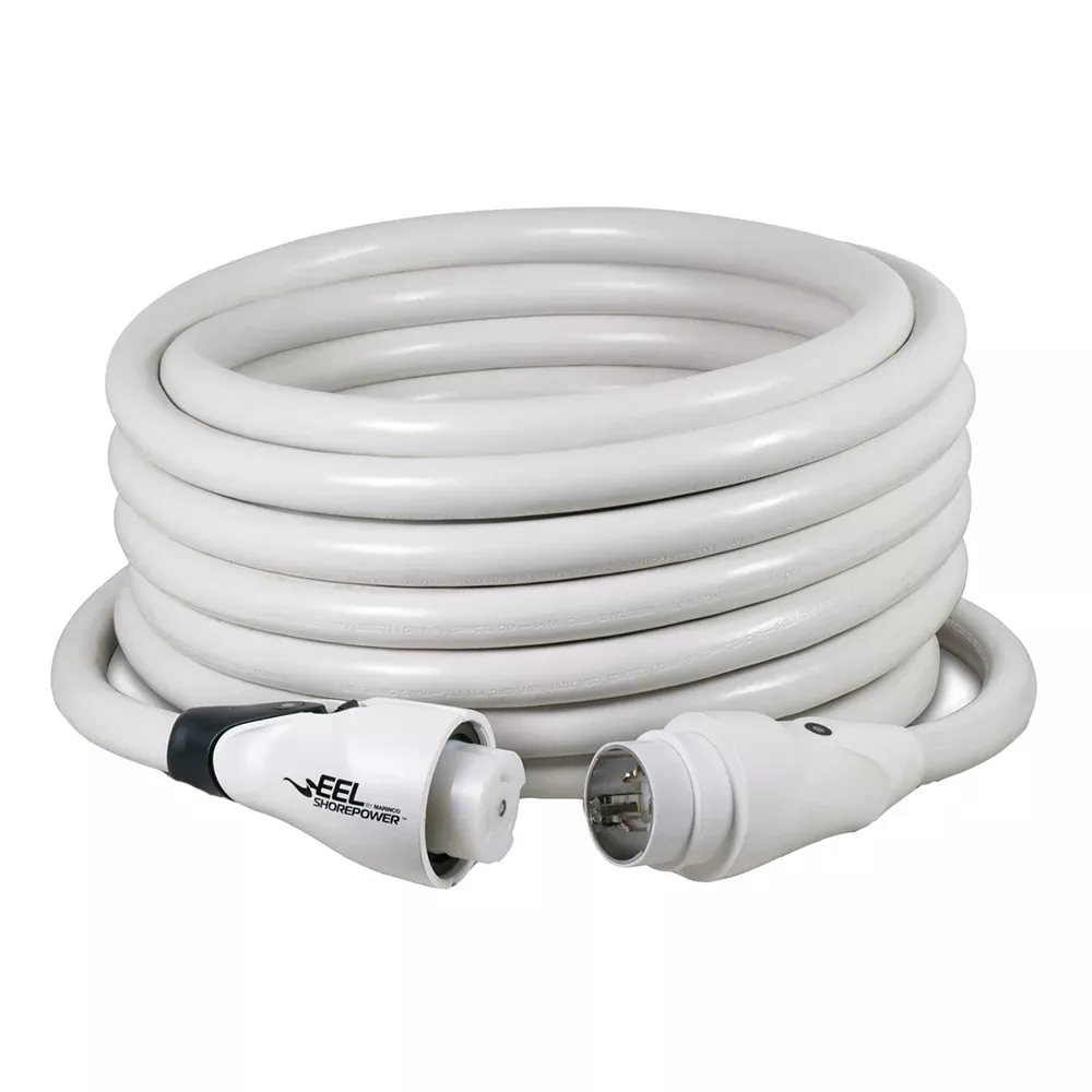 Marinco EEL 50A White Cordset - 125/250V - 50 [CS504-50W]