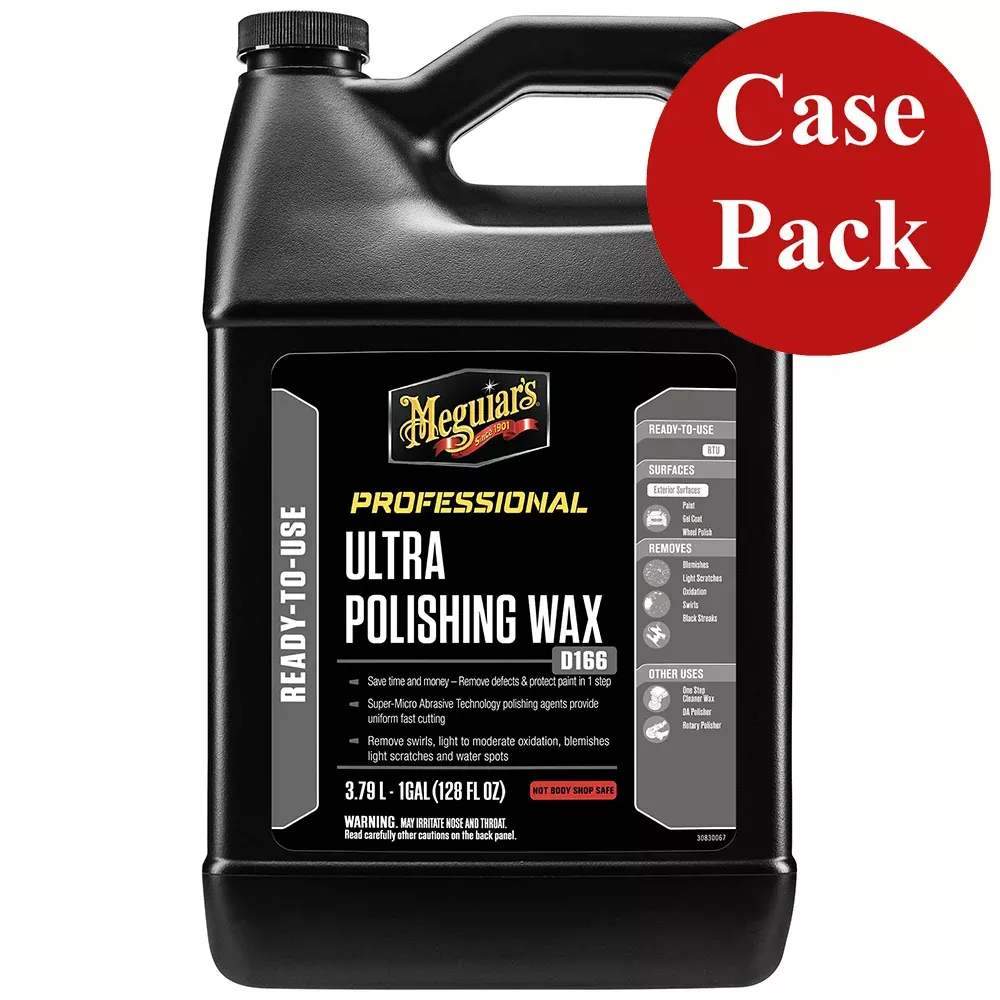 Meguiars Ultra Polishing Wax - 1 Gallon *Case of 4* [D16601CASE]