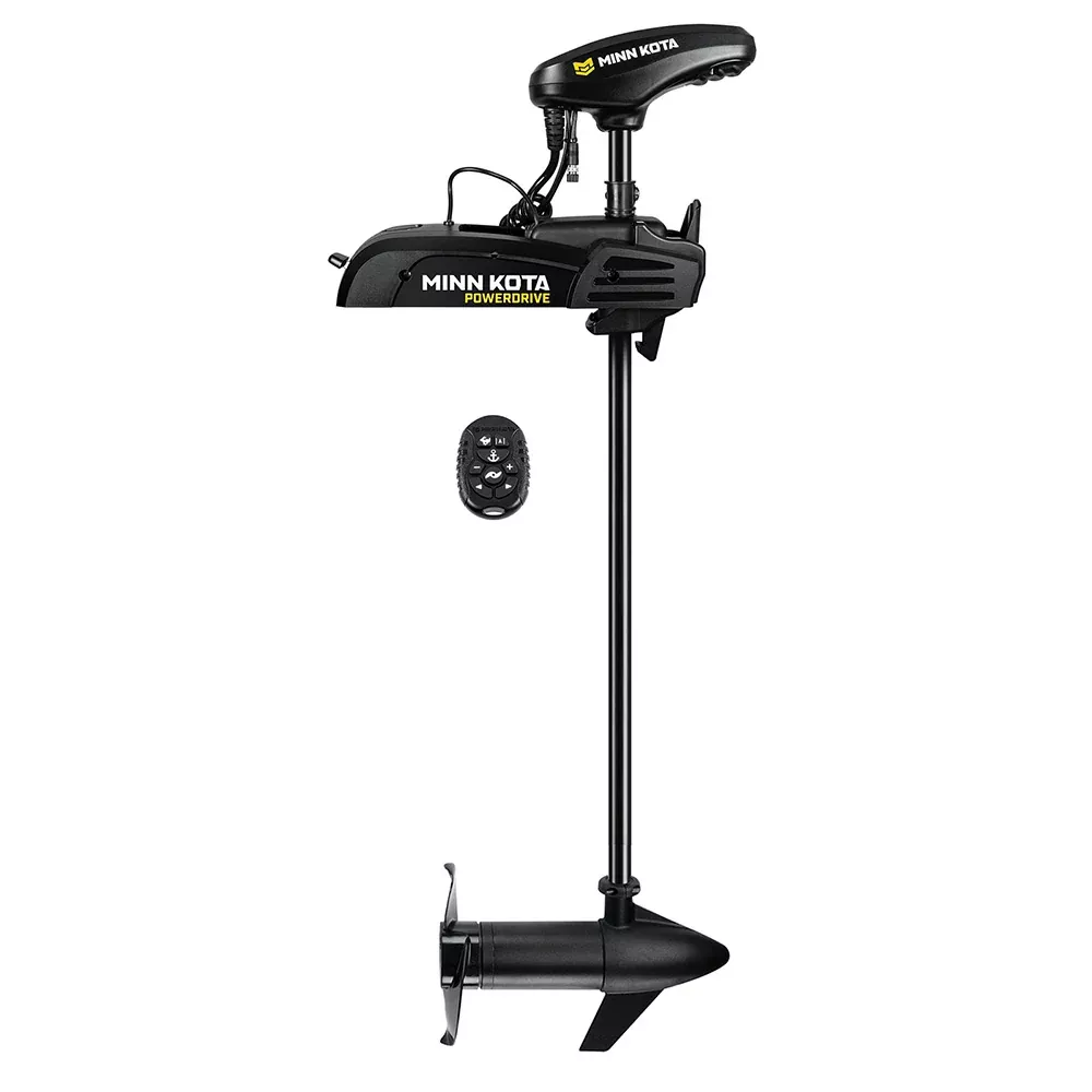 Minn Kota PowerDrive 55 Trolling Motor DSC/MR 54" 55lb, 12V w/Micro Remote [1358468]