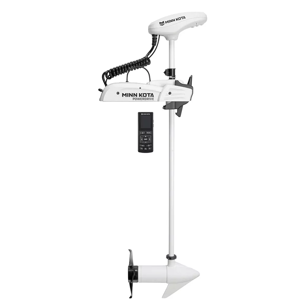 Minn Kota Riptide PowerDrive 55/WR Trolling Motor, 12V, 55lb Thrust, 54" Shaft, Wireless Remote [1363545]