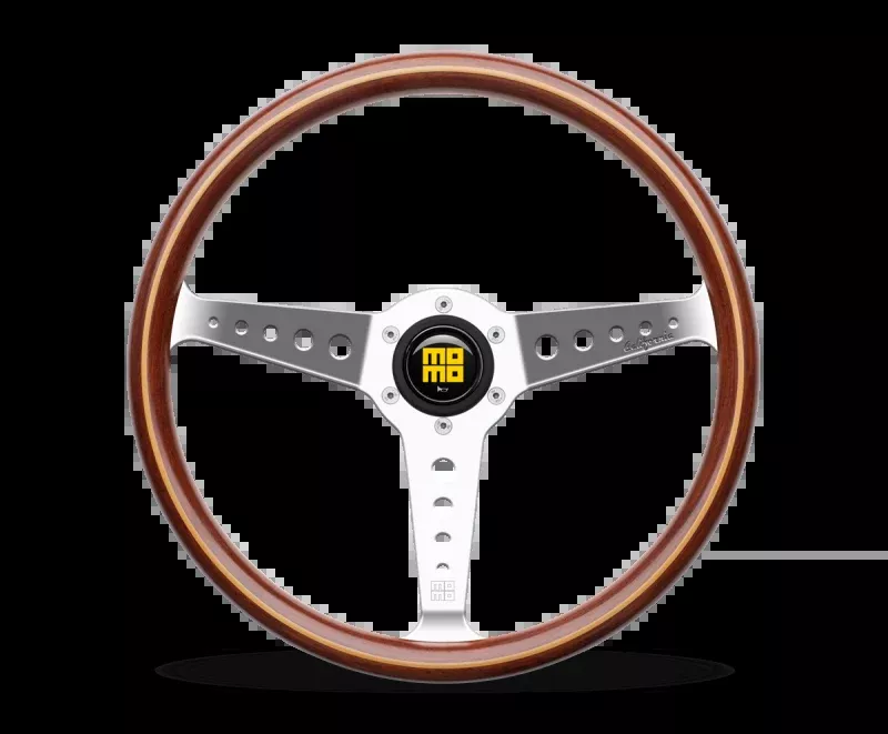 Momo California Wood Steering Wheel 360 mm - Mahogany Wood/Pol Spokes
