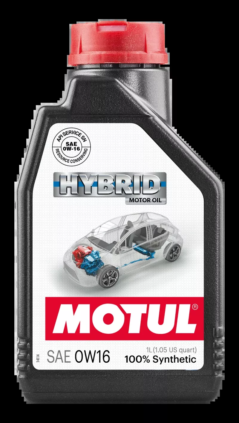 Motul 1L OEM Synthetic Engine Oil Hybrid 0W16 API SN - 1 Liter - Case of 12