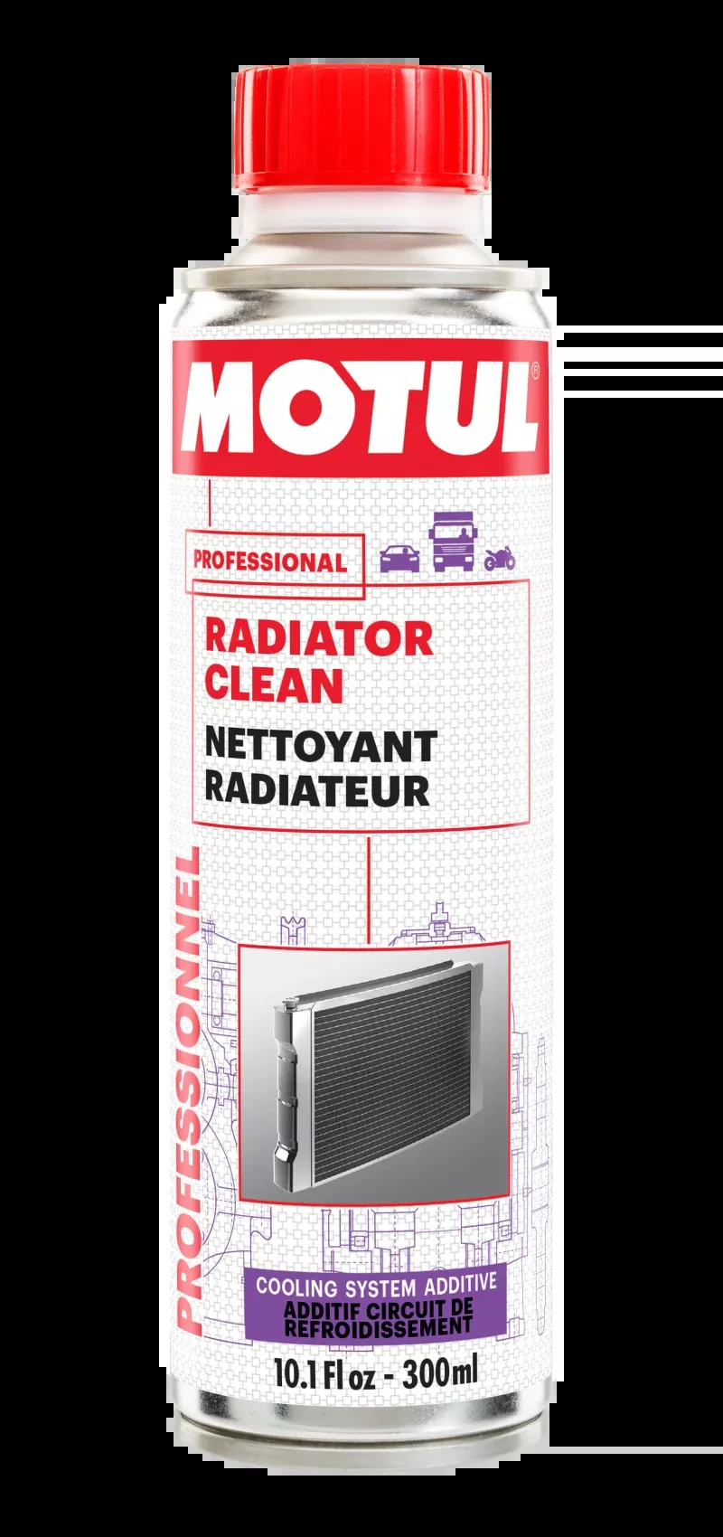 Motul 300ml Radiator Clean Additive - Case of 12