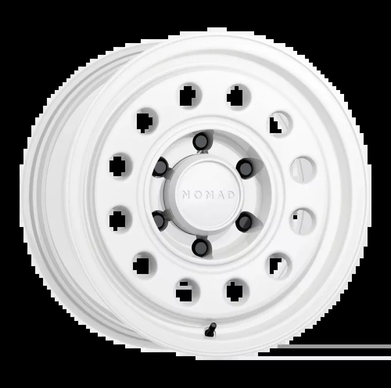 Nomad N501SA Convoy 16x8in / 6x139.7 BP / -10mm Offset / 106.1mm Bore - Gloss White Wheel