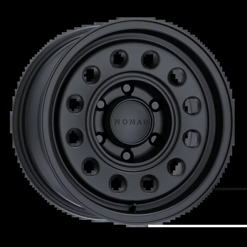 Nomad N501SB Convoy 17x7.5in / 6x130 BP / 50mm Offset / 84.1mm Bore - Satin Black Wheel