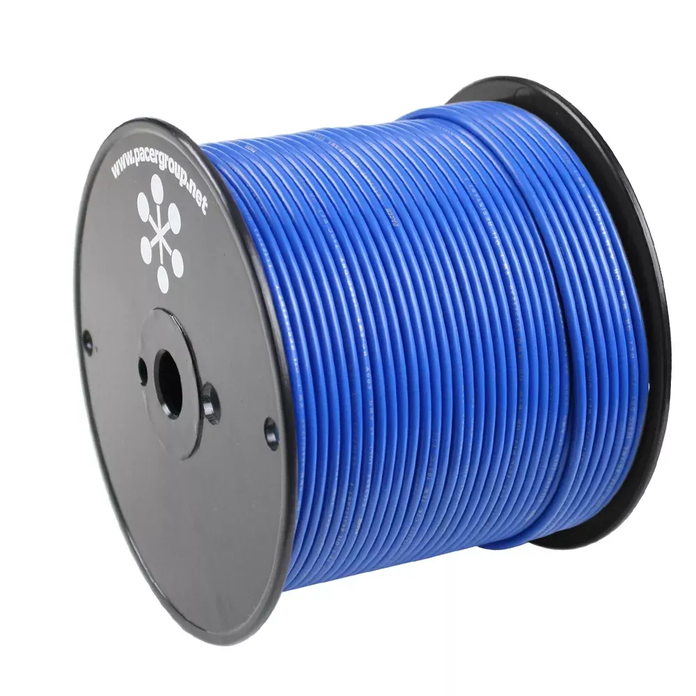 Pacer Blue 10 AWG Primary Wire - 500[WUL10BL-500]