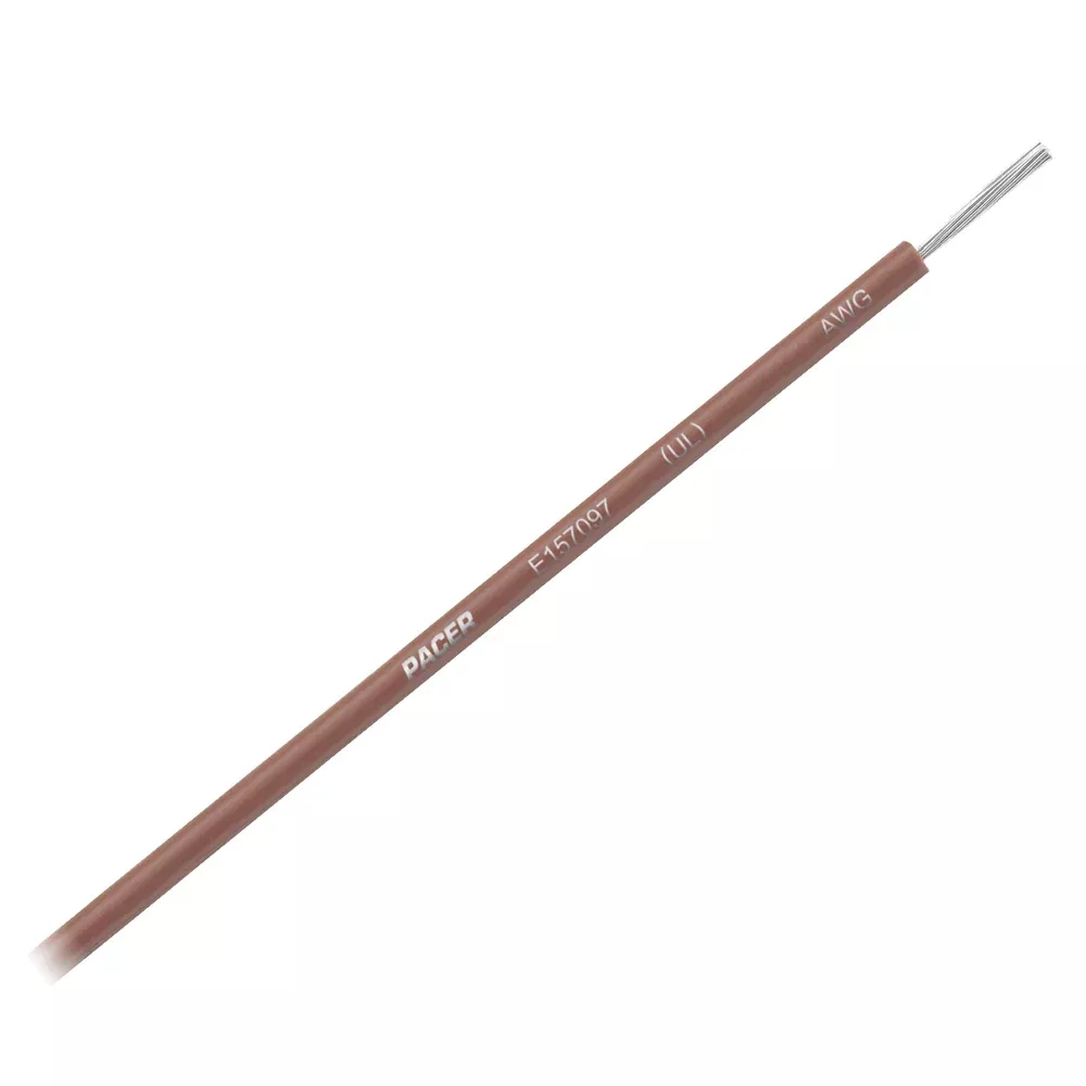 Pacer Brown 16 AWG Primary Wire - 25[WUL16BR-25]