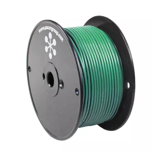 Pacer Green 16 AWG Primary Wire - 250[WUL16GN-250]