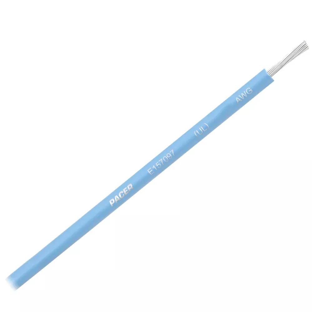 Pacer Light Blue 16 AWG Primary Wire - 25[WUL16LB-25]