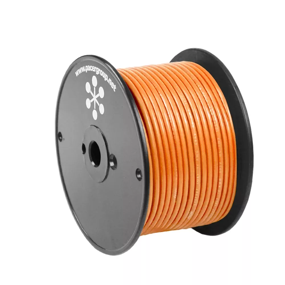Pacer Orange 12 AWG Primary Wire - 100[WUL12OR-100]