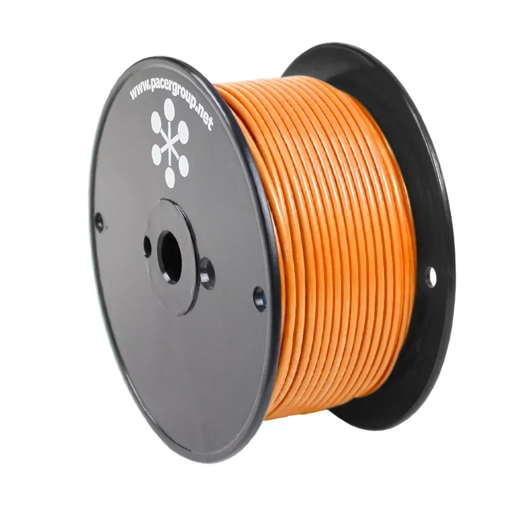 Pacer Orange 16 AWG Primary Wire - 250[WUL16OR-250]