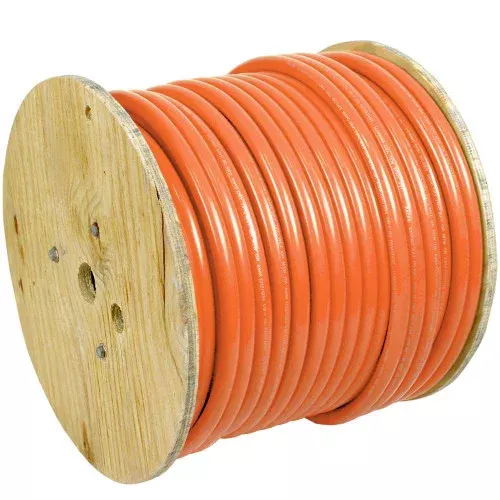 Pacer Orange 6 AWG Battery Cable - 250[WUL6OR-250]