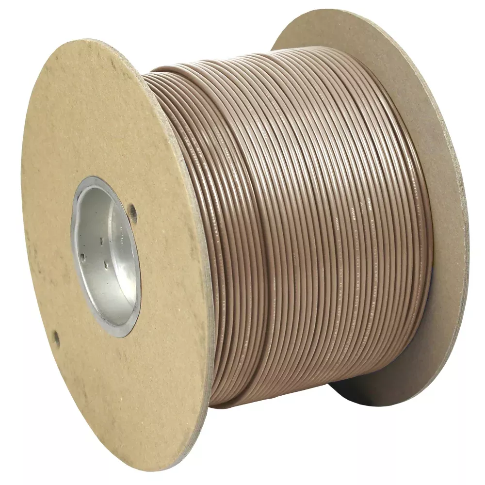 Pacer Tan 14 AWG Primary Wire - 1,000[WUL14TN-1000]