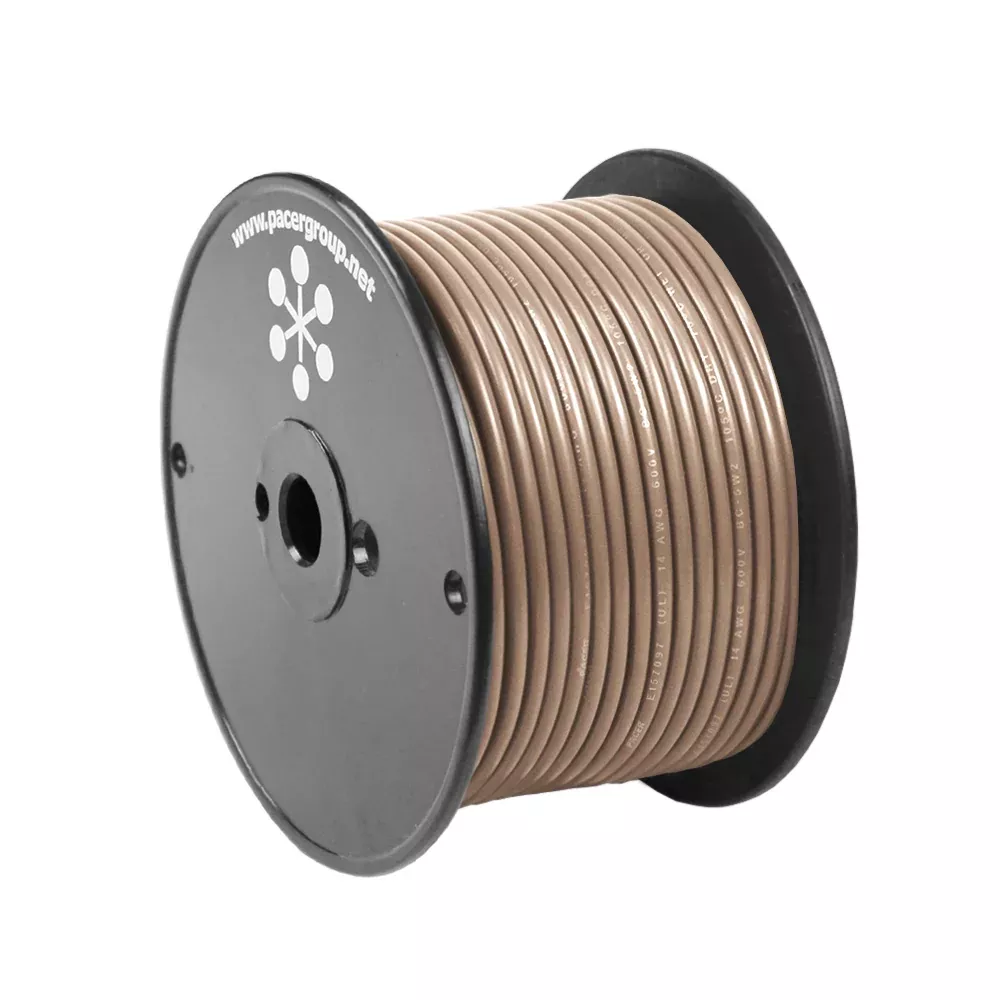 Pacer Tan 16 AWG Primary Wire - 100[WUL16TN-100]